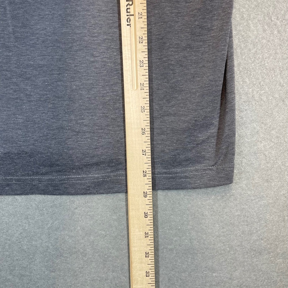 Travis Mathew Sweatshirt Men Medium Gray Heather 1/4 Zip Golf Casual Stretch Top - Picture 8 of 10